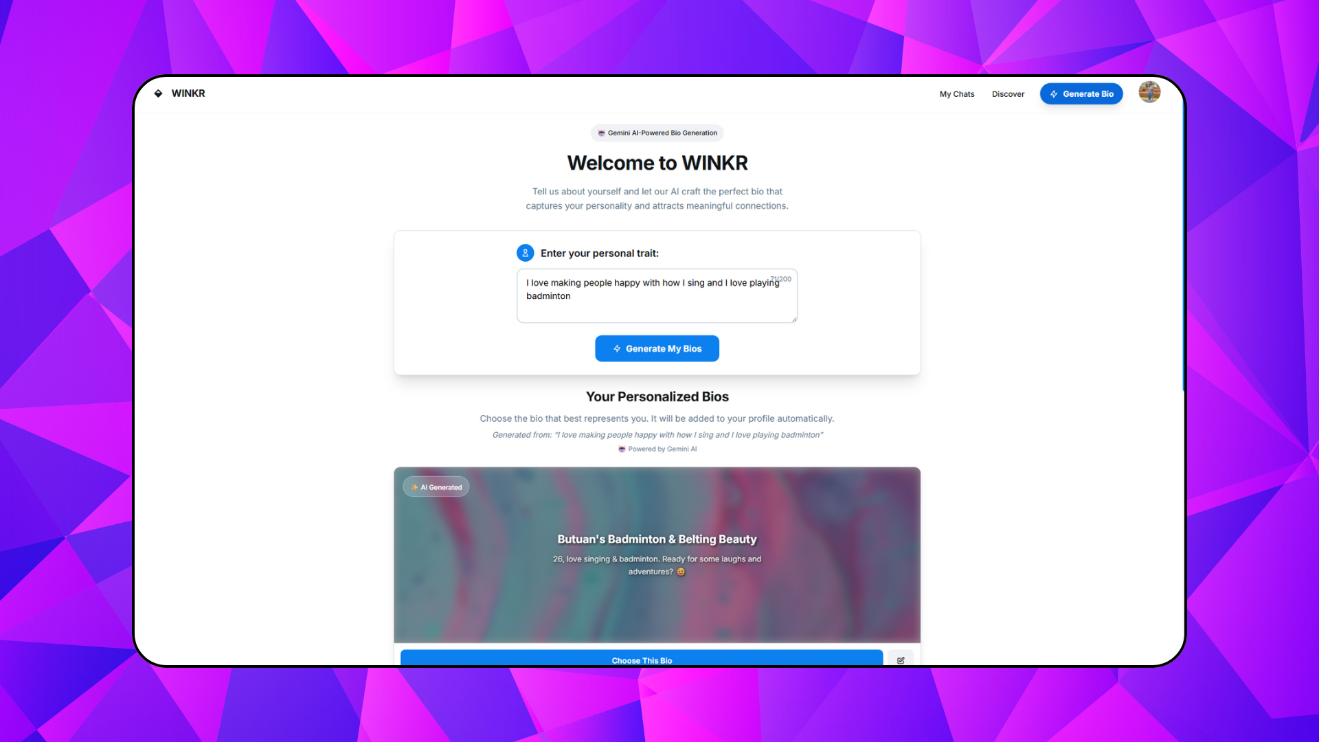 Winkr
